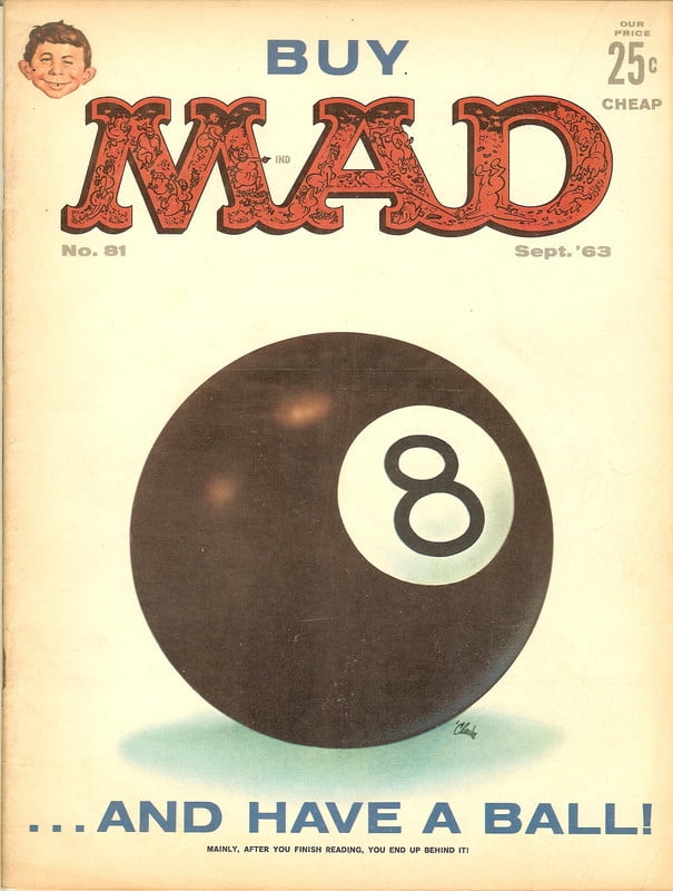 MAD Magazine Vintage #81 Sept 1963