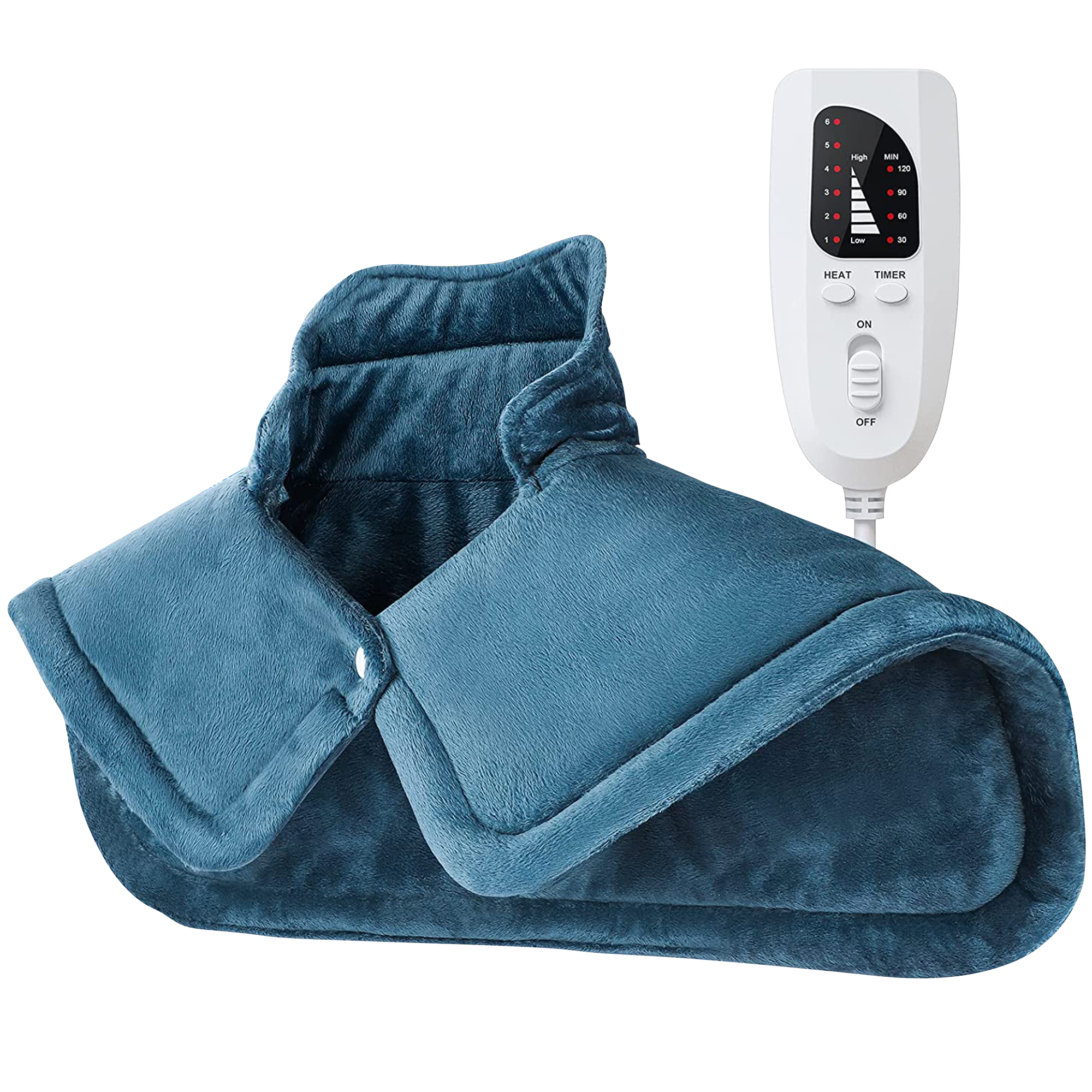 Heating Pad for Neck and Shoulders, 2lb Large Weighted Neck Heating Pad