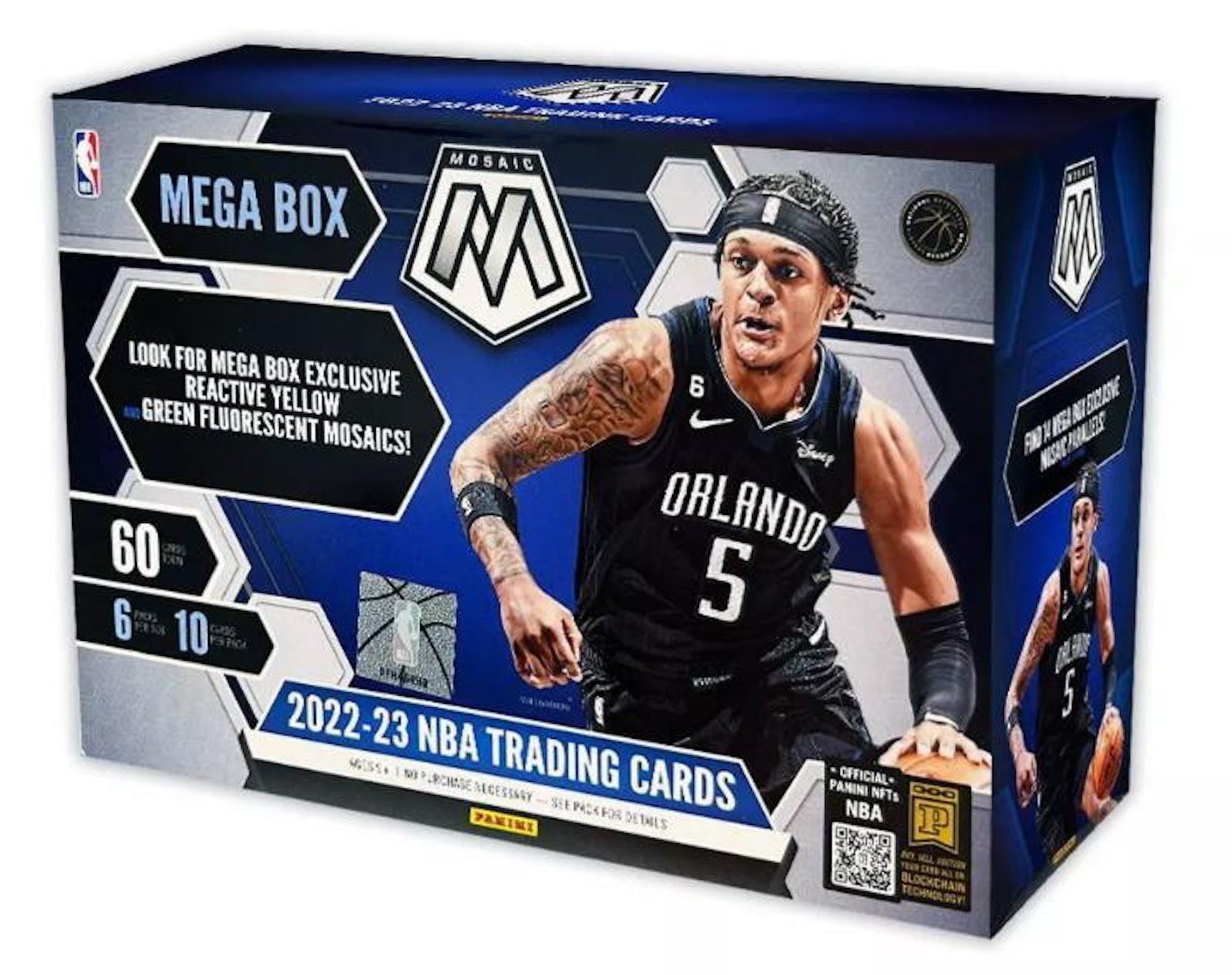 Panini Mosaic 20-21 NBA Cards Mega Box with Packs - Walmart.com