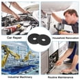 thumbnail image 5 of Uxcell Rubber Washers 32Pcs 1 1/2" OD x 3/8" ID x 1/8" Thickness Waterproof Abrasion Resistant Flat Rubber Grommets Spacer, 5 of 5