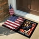 thumbnail image 5 of Tapetes con la bandera tricolor del Día de la Independencia Tapetes absorbentes para cocina Tapetes para baño Tapetes para baño Tapetes para entrada Puerta de entrada exterior Tapetes para pies a prue, 5 of 6