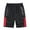 Black, variant on Jacenvly Endless Summer Men's Shorts Color Block New Style Mens Shorts Cargo Soft Satiny Mens Casual Drawstring Beach Shorts with Elastic Waist and Pockets Shorts Pants Red