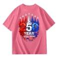 thumbnail image 4 of WAYUTE 4th of July Stylish Graphic Tee Top for Girls Patriotic Cozy Shirts for Kids Youth Versatile Casual Outdoor, 4 of 4