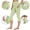 Green, variant on Capri Leggings For Women High Waisted Yoga Athletic Cropped Pants Tummy Control Leggings With Pockets