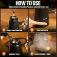 thumbnail image 5 of Rechargeable Patented Cold Smoking Gun – 0 Oil Smoke Contact & Prevents Tar Clogging, Type-C/Battery, Handheld Smoke Infuser for Cocktails Meat Cheese & Weed, Ideal Gift for Men (Butane not included), 5 of 8