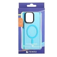 thumbnail image 5 of Funda TEKKU Matte Color para iPhone 15 Trans Azul compatible con MagSafe, 5 of 5