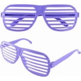 thumbnail image 3 of 4 pares de gafas de plástico con obturador, gafas de sol, accesorios para fiestas, colores surtidos, 3 of 5