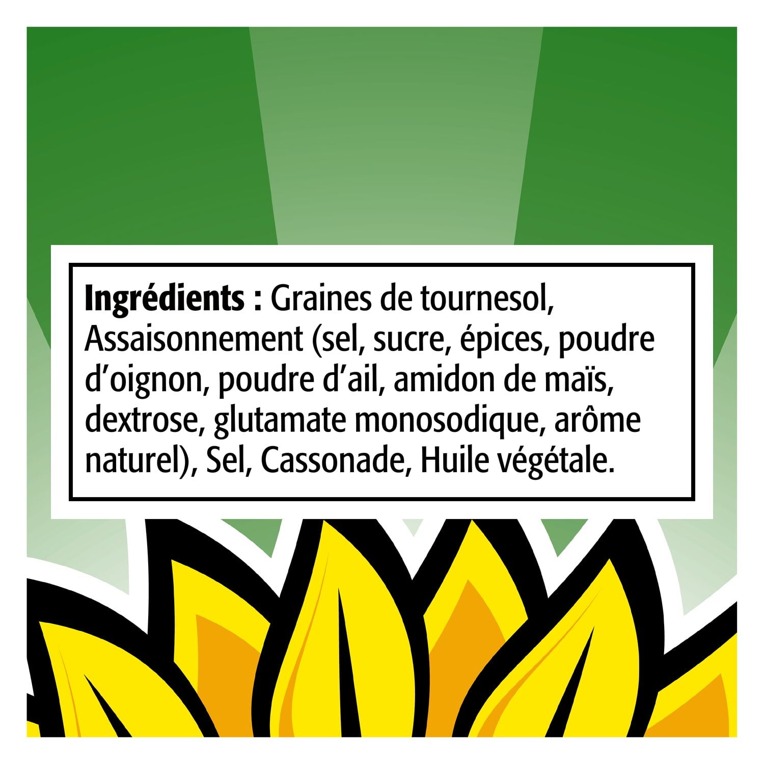 Spitz graines de tournesol Assaisonnées