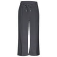 thumbnail image 6 of Xudanell Baggy Sweatpants Girls Oversized Wide Leg Elastic Waist Drawstring Sweat Pants Lounge Athletic Pants Slacks for 2-4 Years, 6 of 7