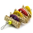 thumbnail image 2 of Parrot Chewing Toy Funny Cage Bite Toy Parrot Cage Hanging Toy Bird Bell Toy, 2 of 10