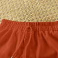 thumbnail image 4 of THDHVS Baby Boy Outfits,Newborn Boy Outfits,Toddler Baby Boy Clothes Summer Short Sleeve T Shirt and Shorts Cute Infant Baby Boy Outfits Clothing Set Orange 2-3 Years, 4 of 6