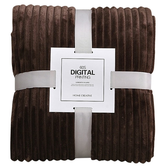 Soft Lightweight Throw Blanket for Bed and Couch Cozy Home Textile
