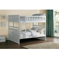 thumbnail image 3 of Topline Home Furnishings Lit superposé double sur lit double blanc, 3 of 3