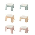 thumbnail image 3 of Injueey Taburete escalonado de plástico, taburetes gruesos antideslizantes, asiento para cambiar zapatos, mueble, banco, baño, dormitorio, Conjuntos de muebles de dormitorio Beige S, 3 of 6
