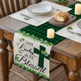 thumbnail image 5 of Fashion Doily Tablecloth Winter Festival Kitchen Dining Room Family Table Decor Christmas Table Runners 36 Inches Long Table Patterns 13X36 Table Spandex Tablecloth Color Street Table Tab, 5 of 5