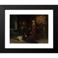 thumbnail image 2 of Pantaleon Szyndler 14x11 Black Modern Framed Museum Art Print Titled - Murder Scene, 2 of 5