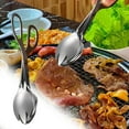 thumbnail image 2 of Pinces Alimentaires en Acier Inoxydable Pinces Barbecue Extérieur Pinces à Pain Pinces à Rôtir Steak Pinces, 2 of 5