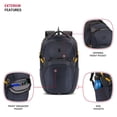 thumbnail image 3 of Mochila SwissGear UrbanPro Navy/Charcoal para portátil de 16 pulgadas, 3 of 6