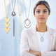 thumbnail image 4 of Collar de borla Exquisito Estilo simple Joyas estéticas ajustables Collares en capas Accesorios para mujeres para adolescentes 4 piezas Inevent AP009176-00B, 4 of 5