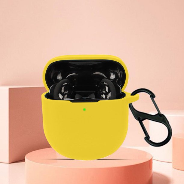 Funda de silicona para auriculares con gancho para Bose QuietComfort Earbuds II (amarillo) WDOplteas Para estrenar