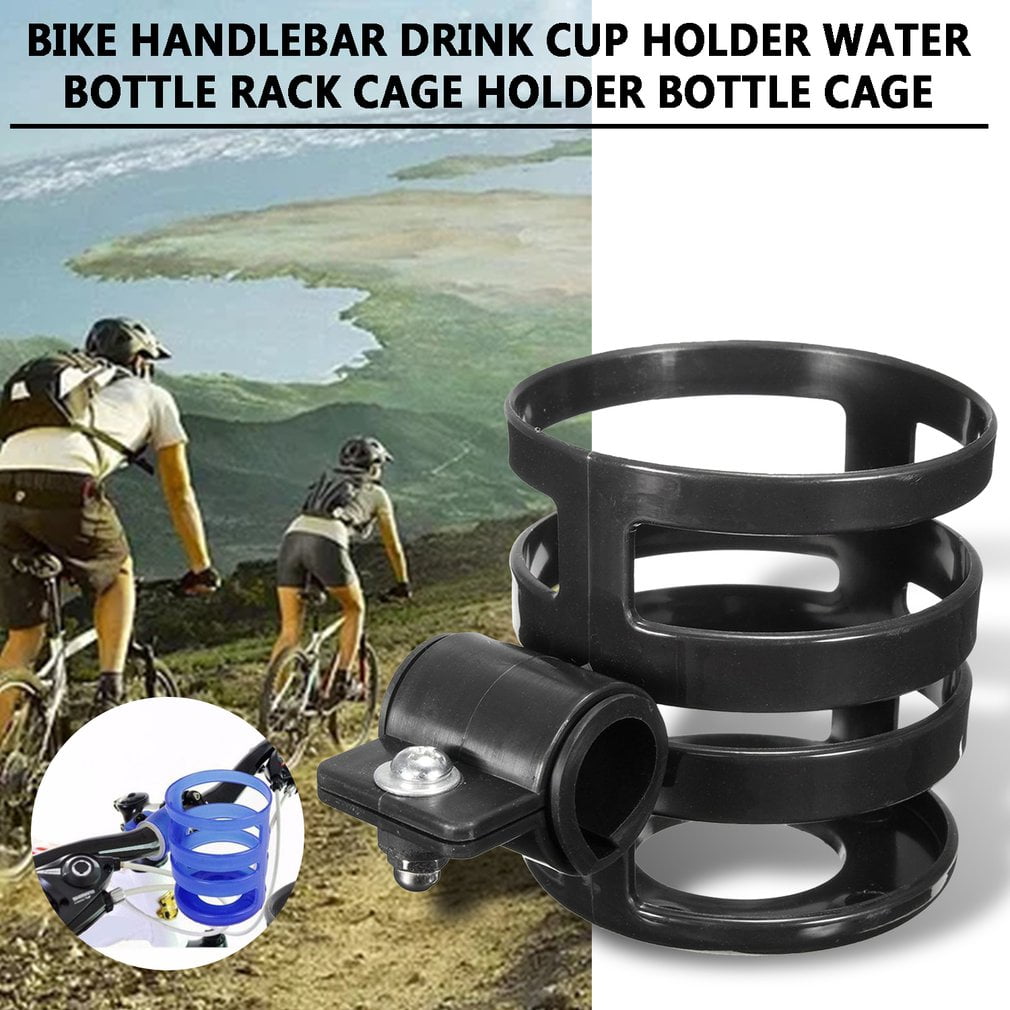 Detectorcatty Bike Handlebar Drink Cup Holder Beverage Water Bottle Rack Cage Holder Cycling Water Bottle Holder Car Bottle Cage 