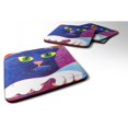 thumbnail image 1 of "Caroline's Treasures 6138FC - Posavasos de espuma Big Blue Cat (juego de 4), 3.5" de alto x 3.5 "de ancho, multicolor" Caroline's Treasures 6138FC, 1 of 1
