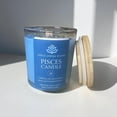 thumbnail image 2 of Pisces Candle - Pisces Zodiac Candle - Zodiac Candle - Gift for Pisces - Candle with Herbs - Handmade Candle - Astrology Candle, Soy Candle, 2 of 4