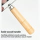 thumbnail image 5 of Herramienta de rodillo de impresión 6 cm Goma Brayer | Rodillo de tinta Art Supplies con mango de madera | Caucho de alta elasticidad | Extensión de agua para dibujo, pintura, manualidades, 5 of 8