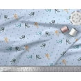thumbnail image 3 of Soimoi Blue Cotton Voile Fabric Dot & High Heels Women Print Fabric by Yard 42 Inch Wide, 3 of 3