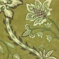 thumbnail image 3 of Zarris, Chariklia 15x15 Black Modern Framed Museum Art Print Titled - Medium Pistachio Paisley II, 3 of 5