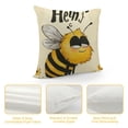 thumbnail image 4 of Kind Cute Spring Throw Pillow CoverSeasonal Spring Summer Home Living Room Decor Pillow Cover,Farmhouse Honey Cushion Cover, Lover Gifts,Girls Women Gifts, 4 of 5