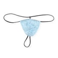 thumbnail image 6 of Jwputqe&nbsp;Thongs,Thongs For Men,Mens ThongsBreathable,Cooling,Solid,Low Waist,Polyester,Cotton,Blue,XL, 6 of 8