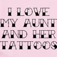 thumbnail image 2 of CafePress - I Love My Aunt And Her Tattoos Infant Bodysuit - Baby Light Bodysuit, Size Newborn - 24 Months, 2 of 4