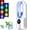 White, variant on 6-Speed Bladeless Electric Fan with 7 Color LED Light, Personal Cooling Fan with Soft Airflow, for Bedroom Office Indoor Travel Use