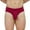 Maroon, variant on EliteMan Hipster Brief (Maroon, Large)