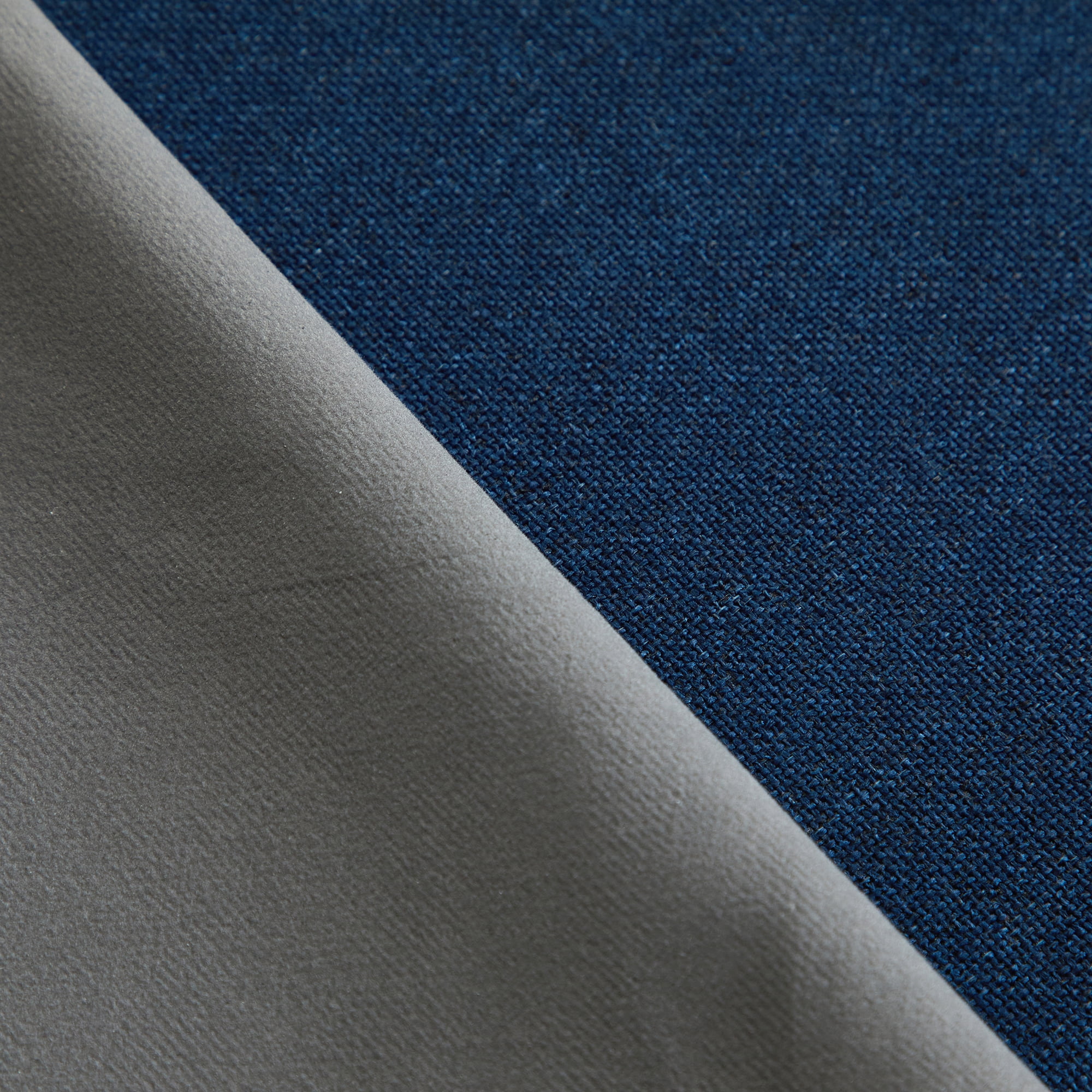 Mainstays Solid Twill Blackout Curtain Panel and Sheers, Set of 4, Blue Cove, 27.5" W x 84" L