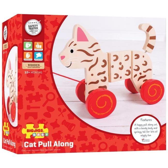 pull along cat toy