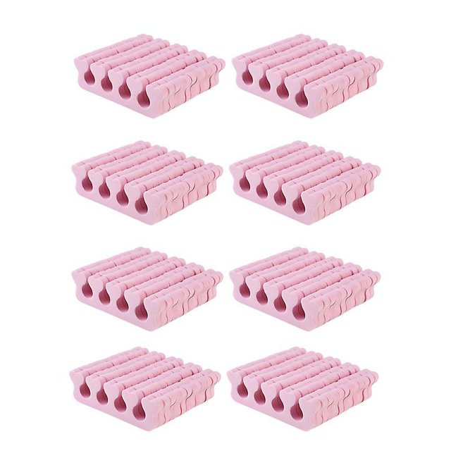 80 espaciadores de uñas.