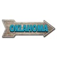 thumbnail image 1 of SignMission D-A-10-999696 10 x 30 in. Indoor & Outdoor Decor Direction Sticker Vinyl Wall Decals - Oklahoma - 24 in., 1 of 1