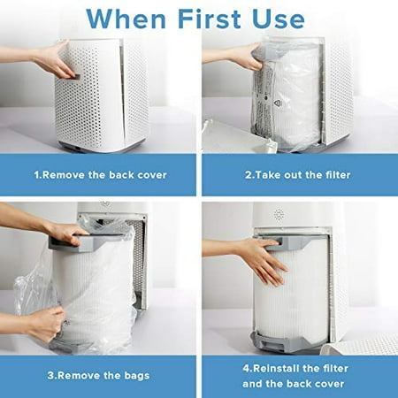 Levoit - HEPA Replacement Filter for Airzone Purifier - 1pk - White