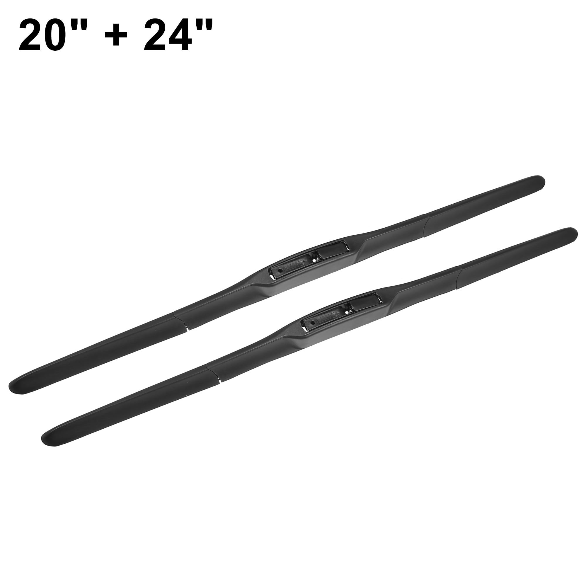 1pair 20" 24" Front Windshield Wiper Blades Set 61610039697 Replacement Black for BMW X5 2014-2018