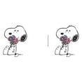 thumbnail image 3 of CafePress - Snoopy With A Flower Bouquet - 15 oz Ceramic Large White Novelty Mug, 3 of 4