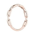 thumbnail image 2 of 0.15 Carat Excellent Round Cut Natural Diamond Beautiful Eternity Band for Anniversary Solid 14K Rose Gold Size 4.5, 2 of 7