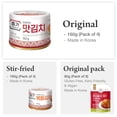 thumbnail image 5 of Original Can Kimchi (Pack of 4), Shelf Stable Canned Kimchi, Spicy Korean Authentic Fermented Pickled Cabbage, Perfect with Ramen, Noodles and Rice, 5 of 5
