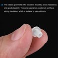 thumbnail image 4 of 50Pcs T Shape Rubber Grommet Mount Dia 4.5mm ID 2mm H 6.5mm Transparent Seal Protection Cable Grommets Cable Pipe, 4 of 5