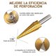 thumbnail image 3 of Juego de brocas para metal, juego de herramientas ferretería, 3 of 8
