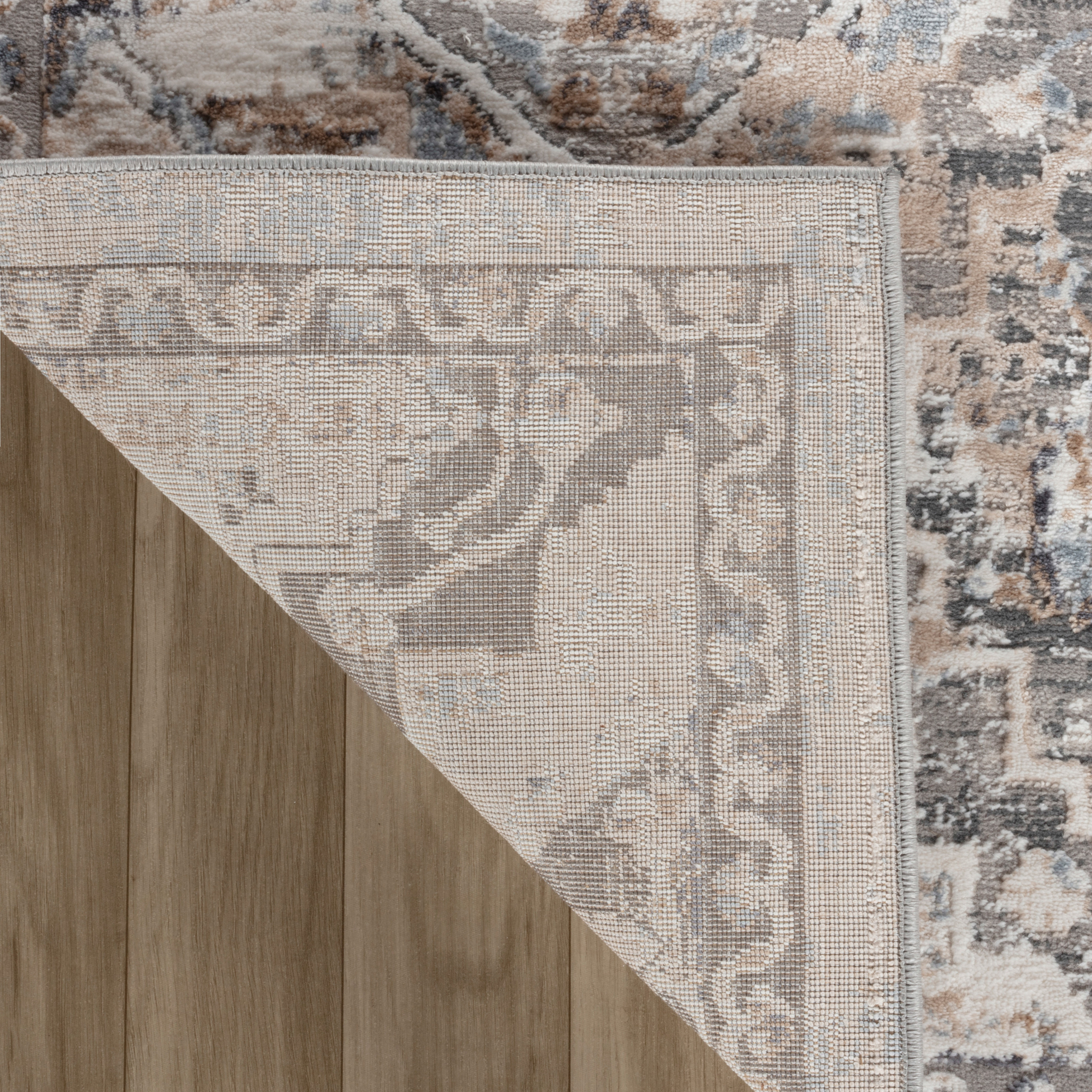 Rug Branch Atlas Classic Indoor Area Rug, Blue Grey, Oriental - Living Room, Bedroom, Dining Room, and Kitchen
