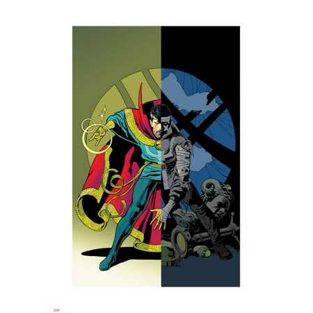 Strange Cover - Doctor Strange #11 Cover Art Laminated Poster Wall Art By Kevin Nowlan