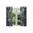 thumbnail image 4 of CADecor Gothic Punk Skull Window Treatment Panel Curtains Window Curtain Kitchen Curtain,Two Piece 26x39 Inches, 4 of 4