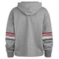 thumbnail image 3 of Women's '47 Heather Gray Arizona Cardinals Upland Bennett Pullover Hoodie, 3 of 3